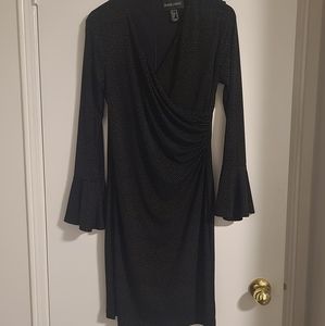 Frank Lyman Spotted Black dress